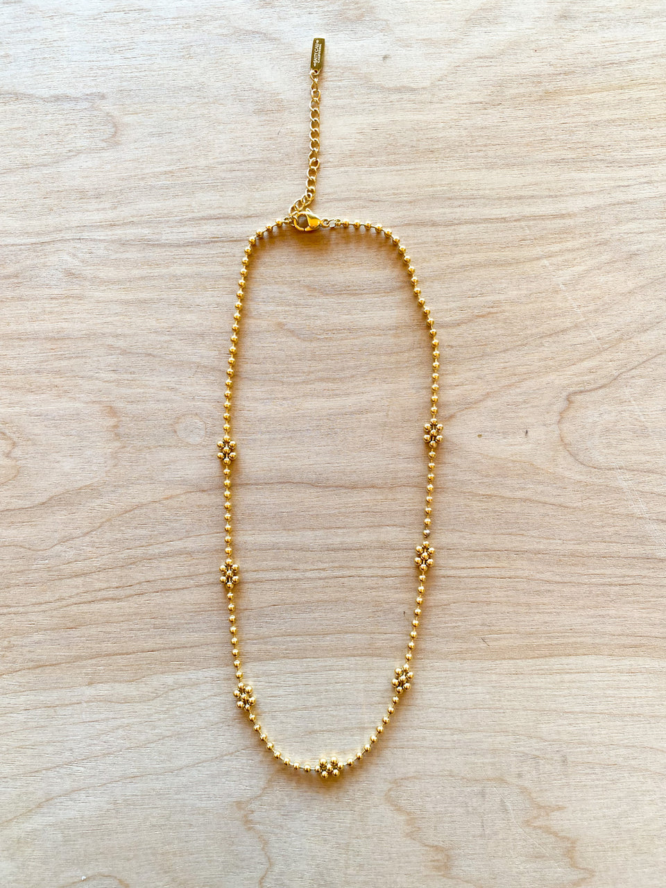 Golden Daisy Necklace