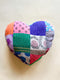 Kantha Heart Pillow 002