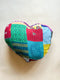 Kantha Heart Pillow 003