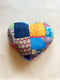 Kantha Heart Pillow 004