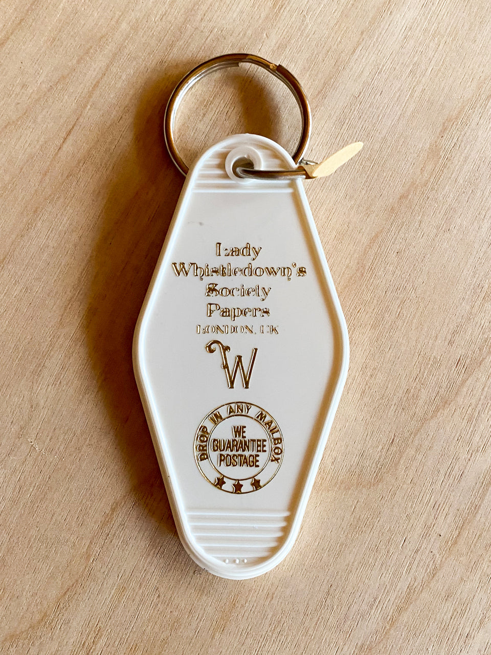 Lady whistledown Keychain